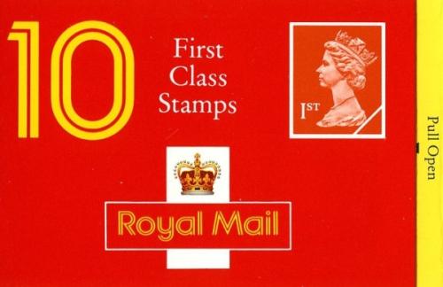 SG: HD4 NVI 10x1st orange (w) with blue barcode