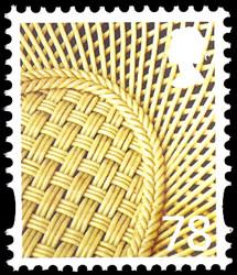 SG NI128 78p Vase Pattern Litho