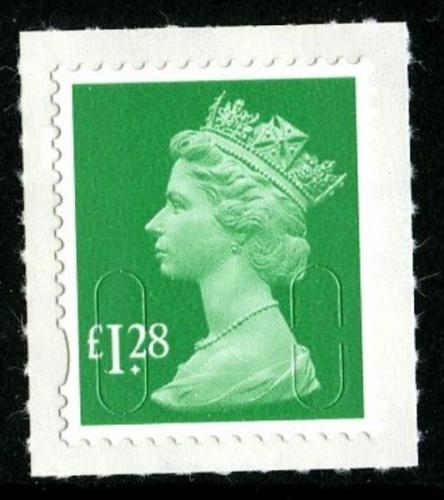 SG U2939 £1.28p emerald MA13