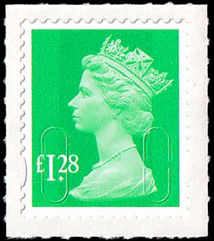 SG U2939 £1.28p emerald M12L
