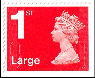 SG U3037  1st large vermillion MFIL  MA15