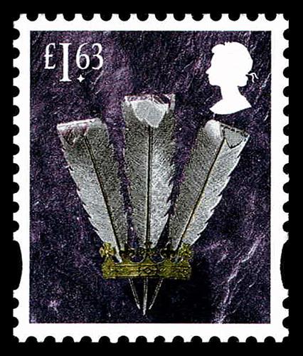 SG W160 £1.63p Prince of Wales Feathers