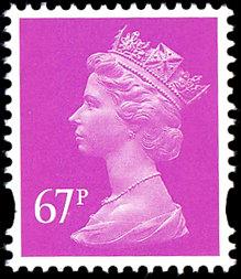 SG Y1788 67p mauve cartor
