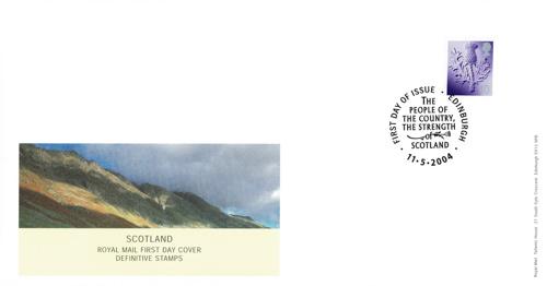 Scotland 2004 11 May 40p Edinburgh CDS Royal Mail Cover