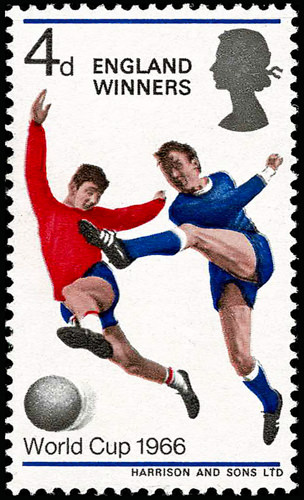 1966 England World Cup Winners Stamp