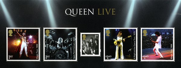 2020 Queen Live Miniature Sheet