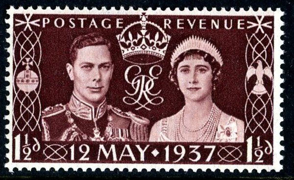 George VI 1937 Coronation Stamp